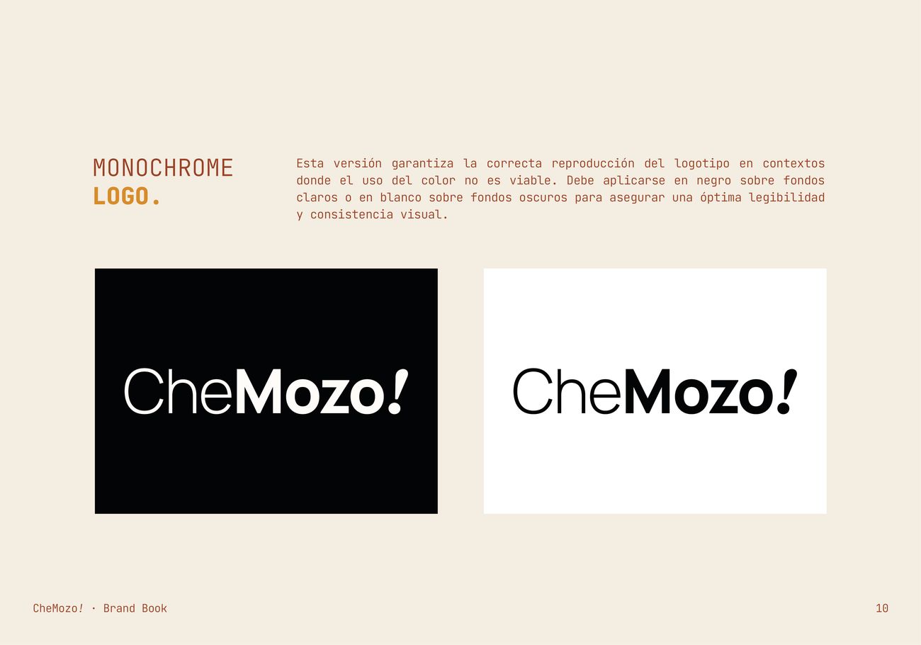 CheMozo! Brand Book — 10/16